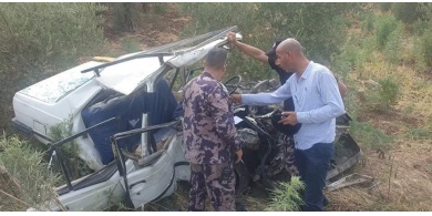 3إصابات من بينها إصابة حرجة بحادث سير شرق طولكرم