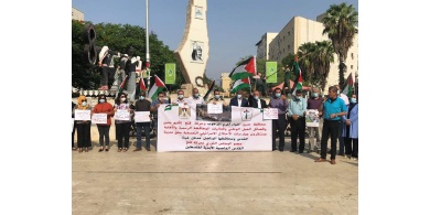فعاليات جنين ومؤسساتها تتضامن مع محافظ القدس