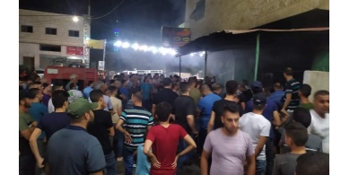الدفاع المدني يخمد حريق كبير إندلع بمطعم في بلدة ميثلون