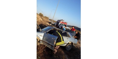 إصابة 4 مواطنين بحادث سير جنوب جنين