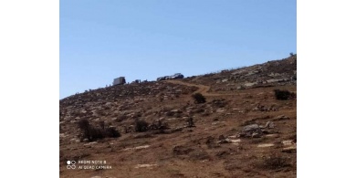 إقامة بؤرة استيطانية لتربية المواشي في بيت دجن شرق نابلس