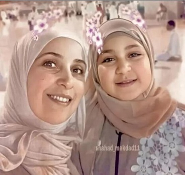 شاهد- طفلة طيور الجنة "جنى مقداد" بالحجاب