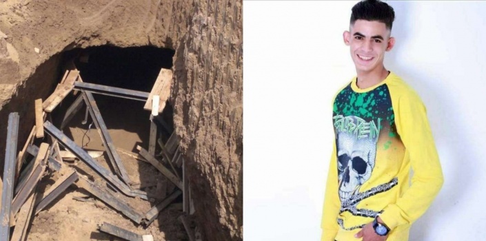 غزة: وفاة شاب سقط في نفق حدودي مهجور