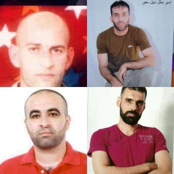 أربعة أسرى من جنين يدخلون أعواما جديدة في السجون