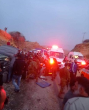 مصرع مواطن وإصابة  6 أشخاص جراء حادث سير بالأغوار الشمالية بطوباس