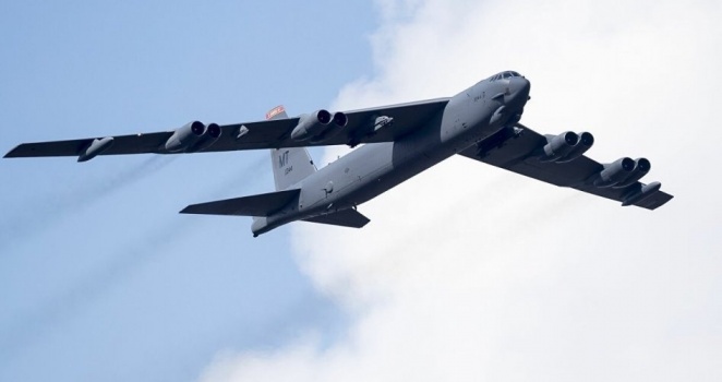 قاذفات "B52" عبرت الأجواء الفلسطينية اليوم الأحد!
