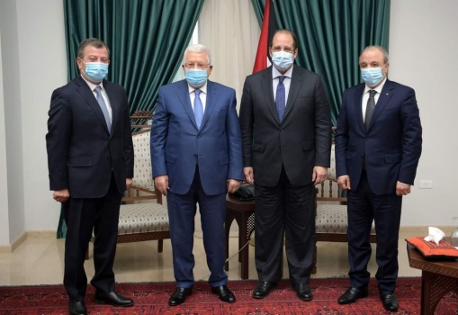 الرئيس يلتقي بمسؤولي مخابرات مصر والأردن في رام الله