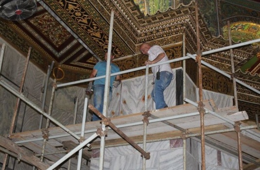 الأردن يعلن استئناف الإعمار في المسجد الأقصى