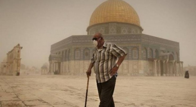 منخفض خماسيني قادم الى فلسطين