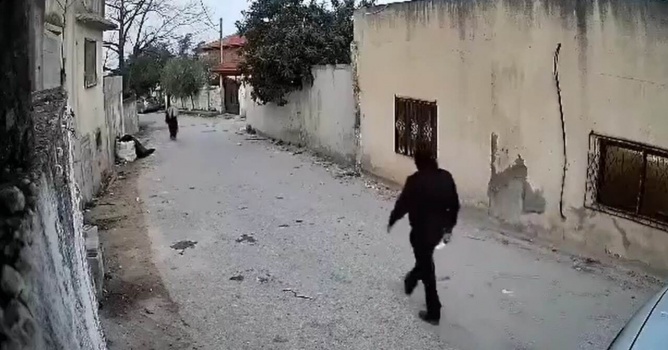 فيديو...القبض على شخص طعن طليقته بطولكرم