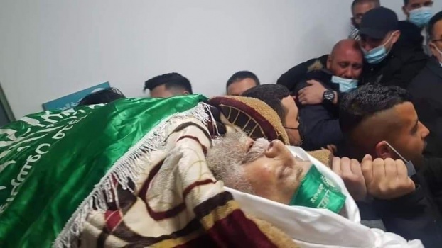 تشييع جثمان القائد الوطني عمر البرغوثي ابو عاصف