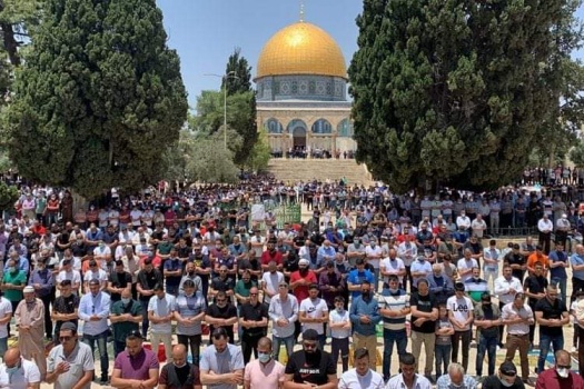 ب 40 ألف مصل في الأقصى .. خطيب الجمعة يؤكد على فتوى "من باع وسرب لليهود"