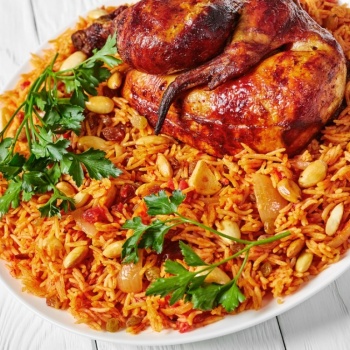 طريقة عمل الكبسة بالدجاج