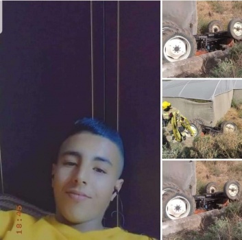 مصرع فتى بإنقلاب جرار زراعي شرق نابلس