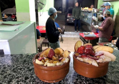 فول بالفاكهة والمكسرات.. آخر ابتكارات مطعم مصري