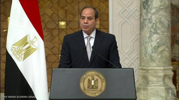السيسي: مبادرة مصر لإعادة إعمار غزة بالتنسيق الكامل مع السلطة الوطنية الفلسطينية