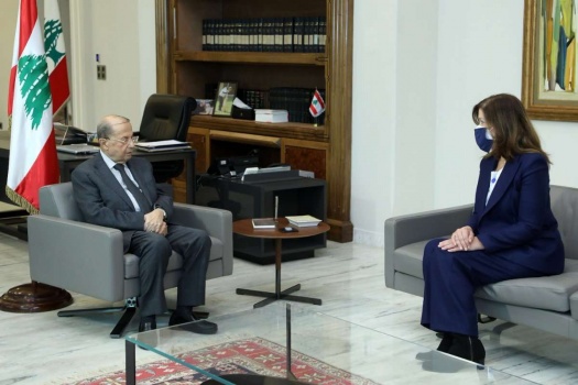 السفيرة الامريكية: سنساعد لبنان على استجرار الطاقة الكهربائية من الأردن