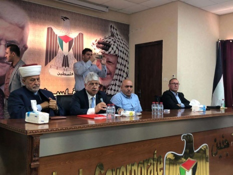 خلال زيارته لمحافظة جنين...مجدلاني يؤكد أهمية الشراكة المجتمعية لتقديم أفضل الخدمات لأبناء شعبنا