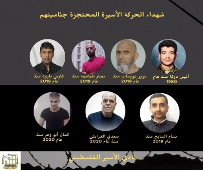 نادي الأسير: الاحتلال يواصل احتجاز جثامين سبعة شهداء أسرى