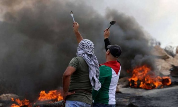 إصابة عشرات الفلسطينيين في مواجهات مع قوات الاحتلال في الخليل