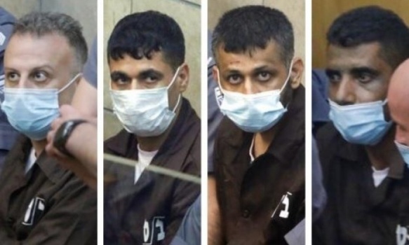 جلسة اليوم الاحد للنظر بتمديد اعتقال أسرى "نفق الحرية"