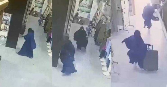 تنكروا بزي نسوي..سطو مسلح على محل ذهب بطولكرم