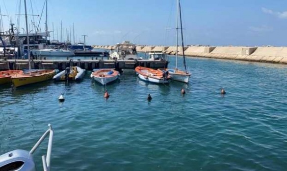 العثور على صاروخ في البحر بالقرب من ميناء يافا