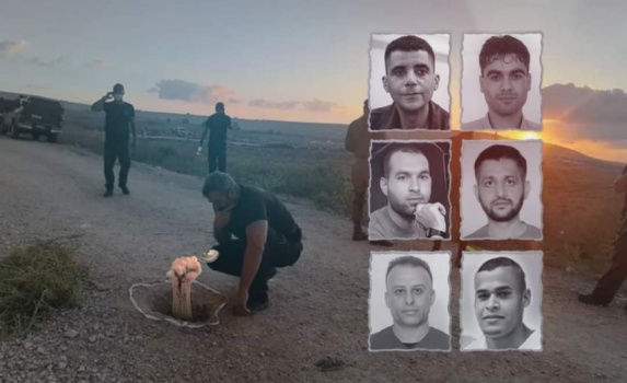 تقرير إسرائيلي: الأسرى الستة استخدموا (الكولا) لتفتيت الخرسانة أسفل الزنزانة بسجن جلبوع