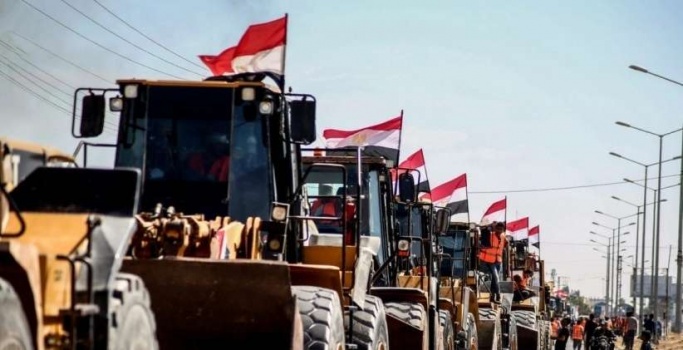 مصر تعلن بدء مشاريع تهدف إلى "إعمار" غزة