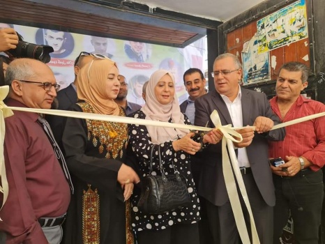 افتتاح فعاليات "سوق العاصمة الثقافي" في جنين