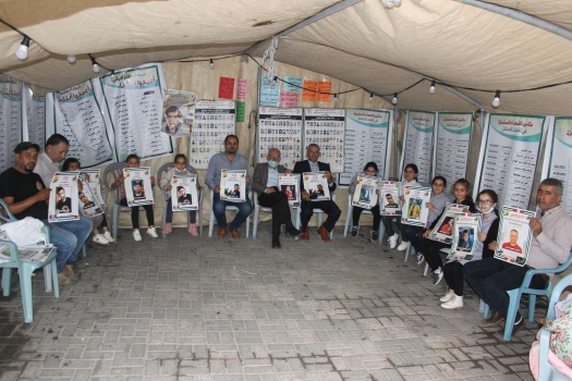 وقفة في جنين للمطالبة باسترداد جثامين الشهداء واسنادا للأسرى
