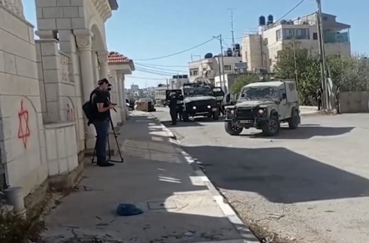 قوات الاحتلال تقتحم المنطقة الصناعية في مدينة البيرة