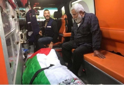 الاحتلال يسلم جثمان الشهيدة إسراء خزيمية على حاجز سالم غرب جنين