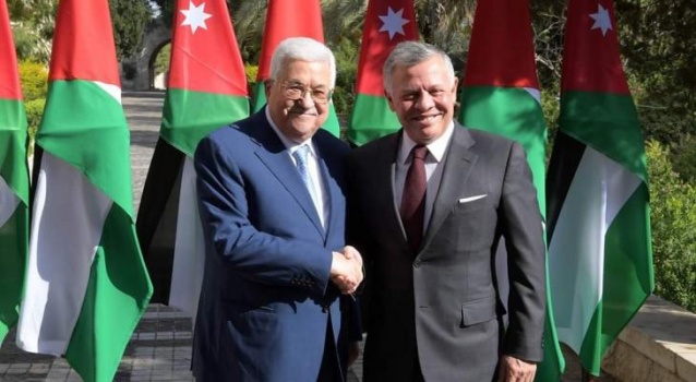 ما فحوى الرسالة التي بعثها العاهل الأردني إلى الرئيس عباس؟