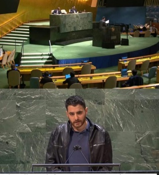محمد الكرد يستعرض أمام الأمم المتحدة معاناة الفلسطينيين مع الاحتلال