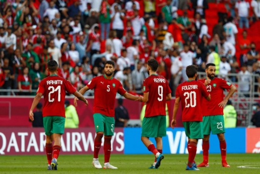كأس العرب: المغرب قاب قوسين من ربع النهائي برباعية في الأردن