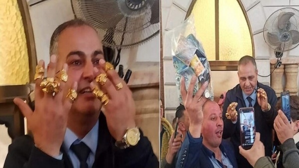 نساء قرية مراح رباح يتبرعن بـ41 خاتم ذهب لتوسعة مسجد جنوب بيت لحم