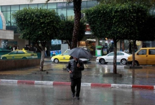 الطقس: استمرار تأثير المنخفض الجوي