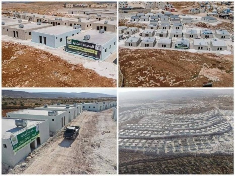 "بيت بدل خيمة"... حملة فلسطينية لإسكان اللاجئين السوريين