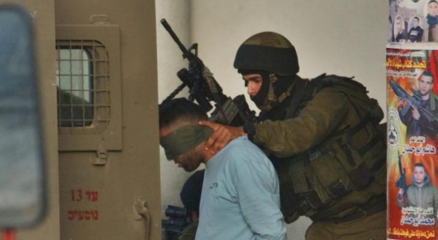 الاحتلال يعتقل 25 فلسطينيًا من الضفة الغربية