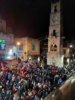 إحياء "الفجر العظيم" بالأقصى ونابلس رغم أجواء البرد الشديد