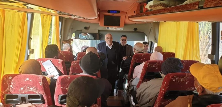بعد إنقطاع لسنتين...الفوج الأول من معتمري فلسطين يغادر إلى السعودية