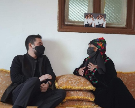 الأردن: ولي العهد يلبي دعوة الحاجة حمدة الزيود