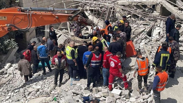 وفاتان بانهيار مبنى قيد الإنشاء في طولكرم