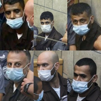 محاكم الاحتلال تحدد موعدا نهائيا للنطق بالحكم بحق اسرى "نفق الحرية"