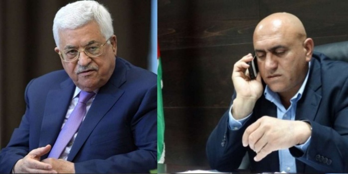 الرئيس يهاتف محافظ جنين للاطمئنان على أبناء شعبنا في المحافظة
