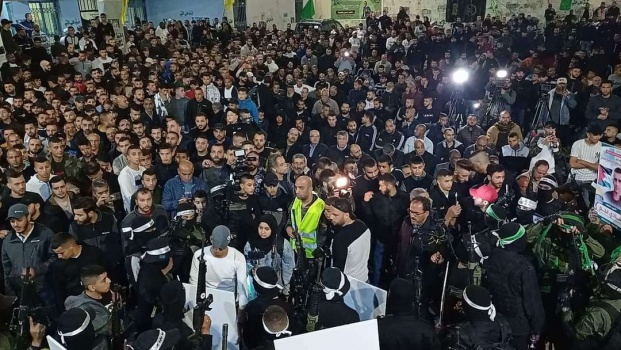 مهرجان تأبيني للشهداء في مخيم جنين