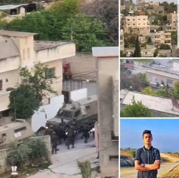الإحتلال يعتقل شاباً ويصيب إثنين أخرين بالرصاص خلال مواجهات في بلدة اليامون غرب جنين