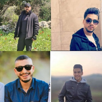 الاحتلال يعتقل 4 شبان من قرية رمانة غرب جنين