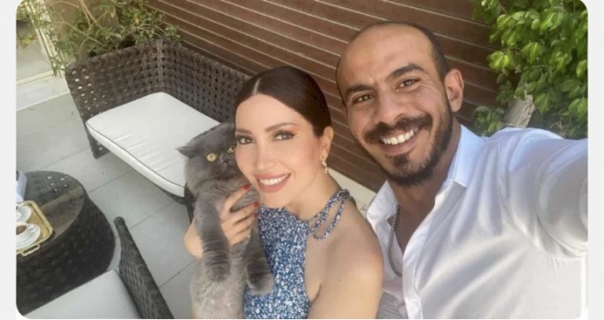 نسرين طافش تحذف صورها مع زوجها بعد أقل من شهرين على زواجهما.. هل انفصلا؟